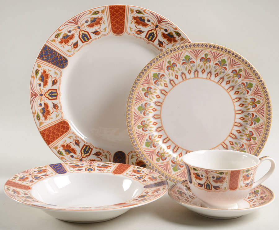 Imari 5 Piece Place Setting by Queen's-1