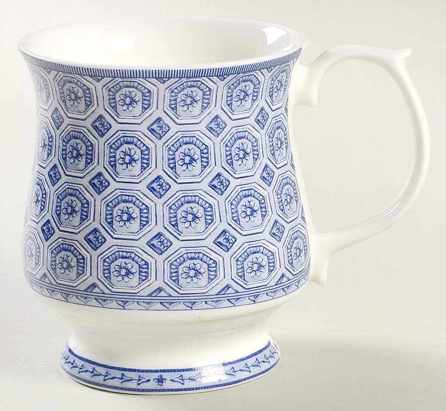 Blue Story Beaker (English Mug) by Queen's-1