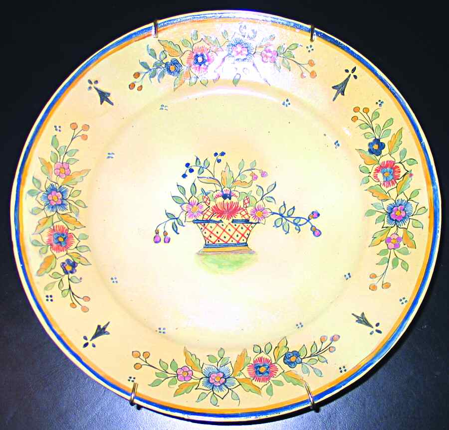 QUI52 Luncheon Plate by Quimper-1