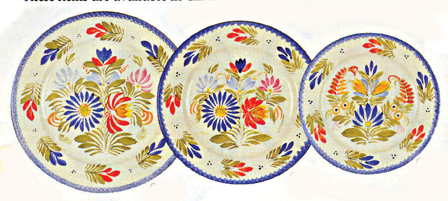 Broceliande Dinner Plate by Quimper-1
