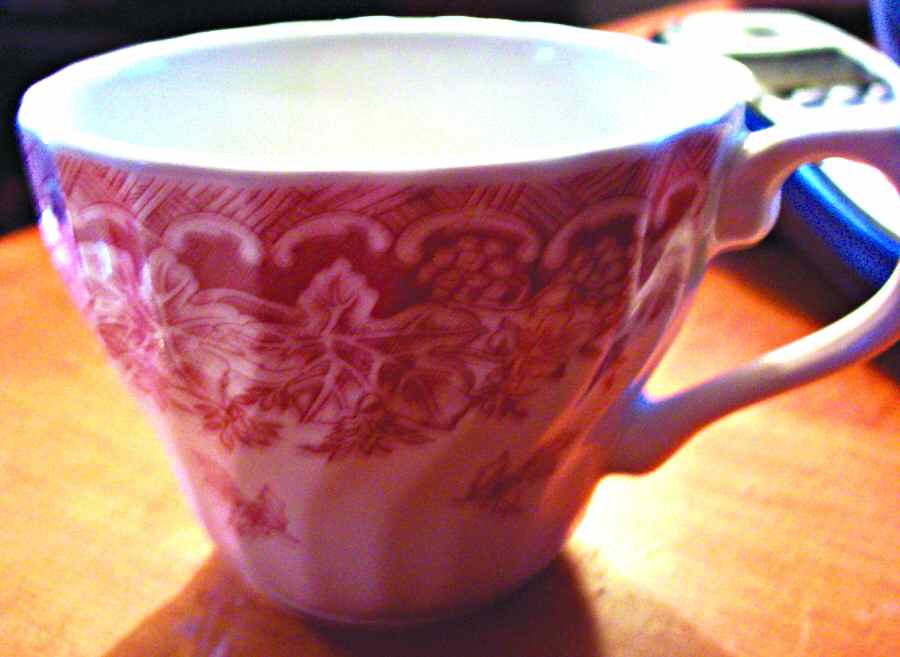 Seasons Greetings Red Flat Cup by Queen's-1