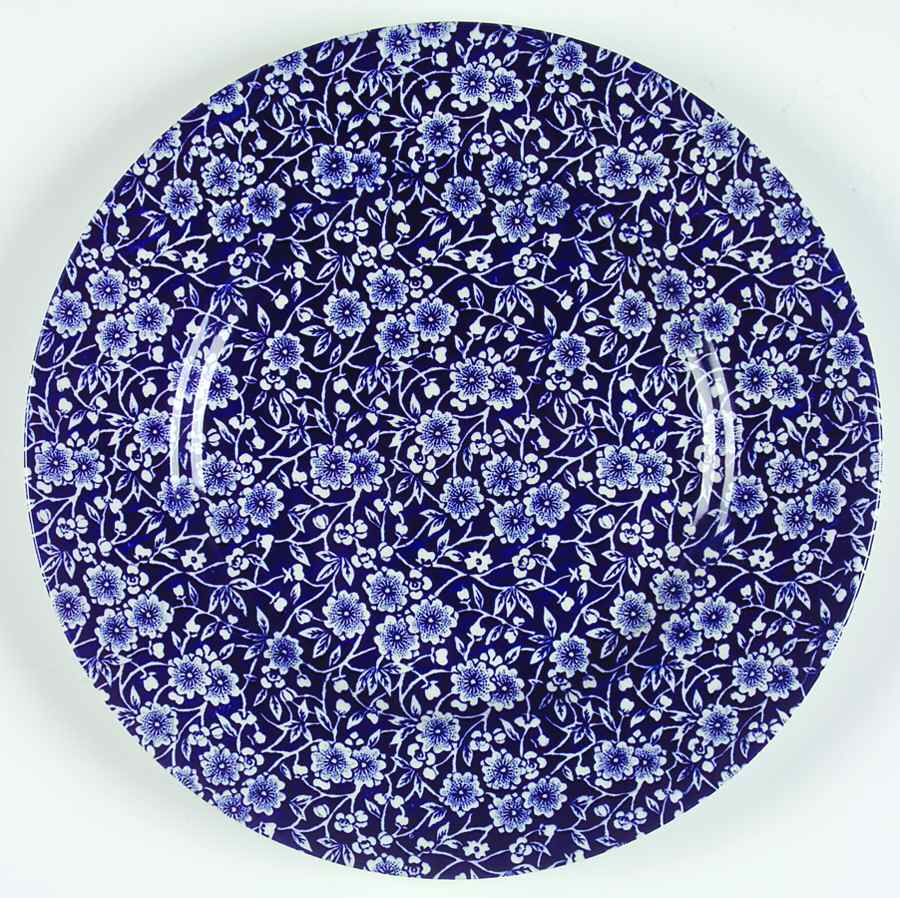 Calico Blue (Malaysia) Dinner Plate by Queen's-1