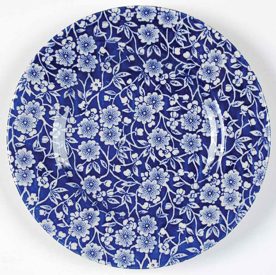 Calico Blue (Malaysia) Bread & Butter Plate by Queen's-1