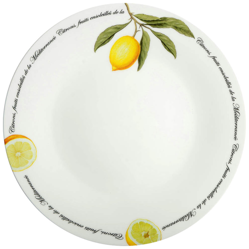 Fruits du Soleil Dinner Plate by Queen's-1