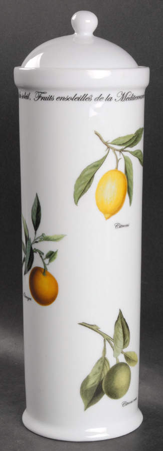 Fruits du Soleil Spaghetti Jar & Lid by Queen's-1