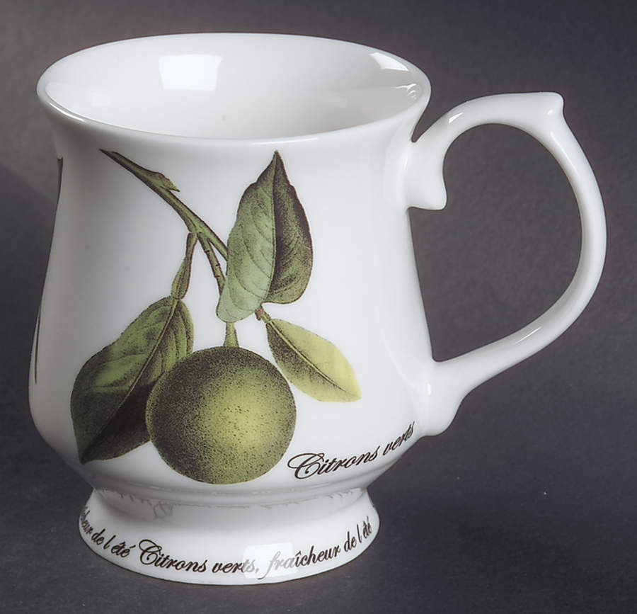 Fruits du Soleil Footed Mug by Queen's-1