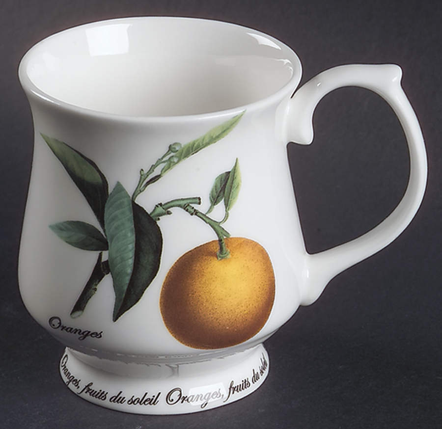 Fruits du Soleil Footed Mug by Queen's-1