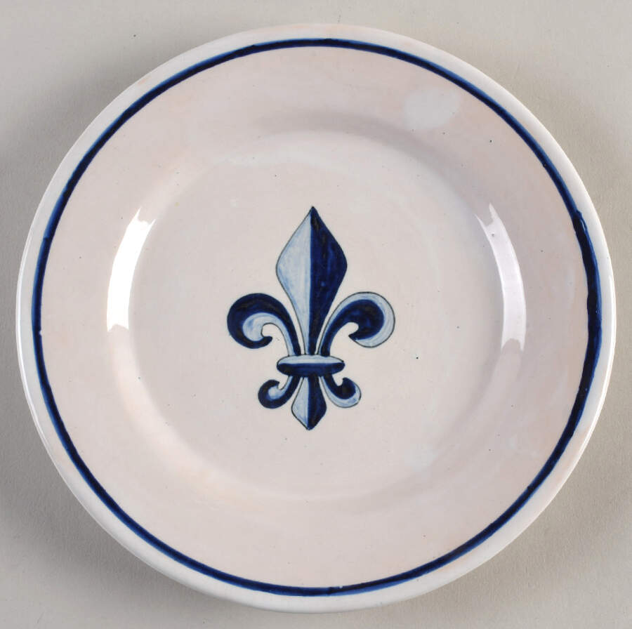 QUI32 Salad Plate by Quimper-1