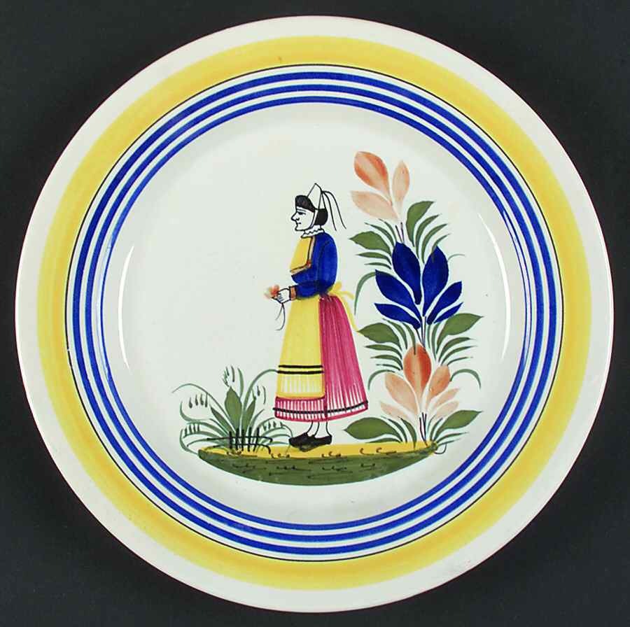 QUI62 Dinner Plate by Quimper-1