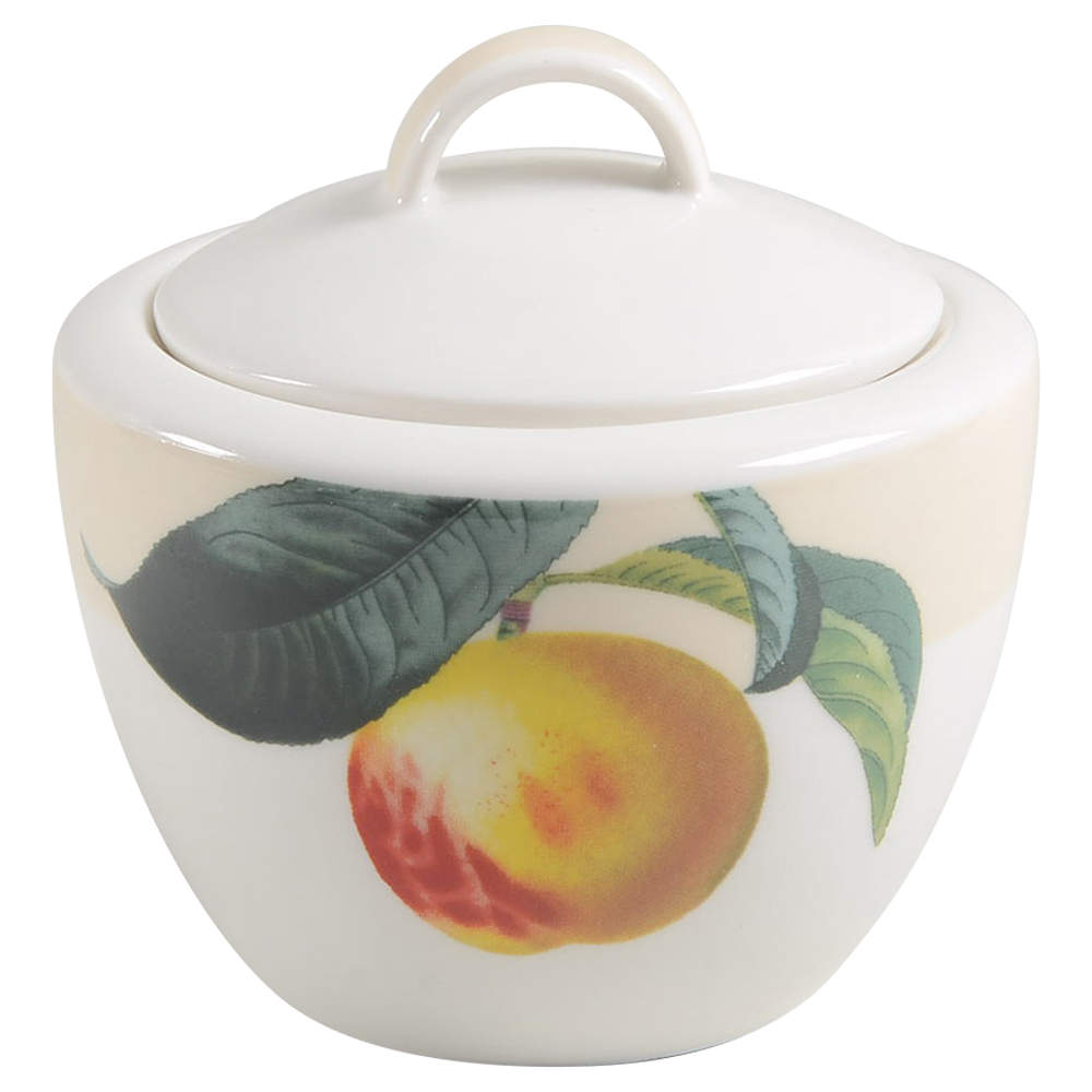 Fruits DE Saison Sugar Bowl & Lid by Queen's-1