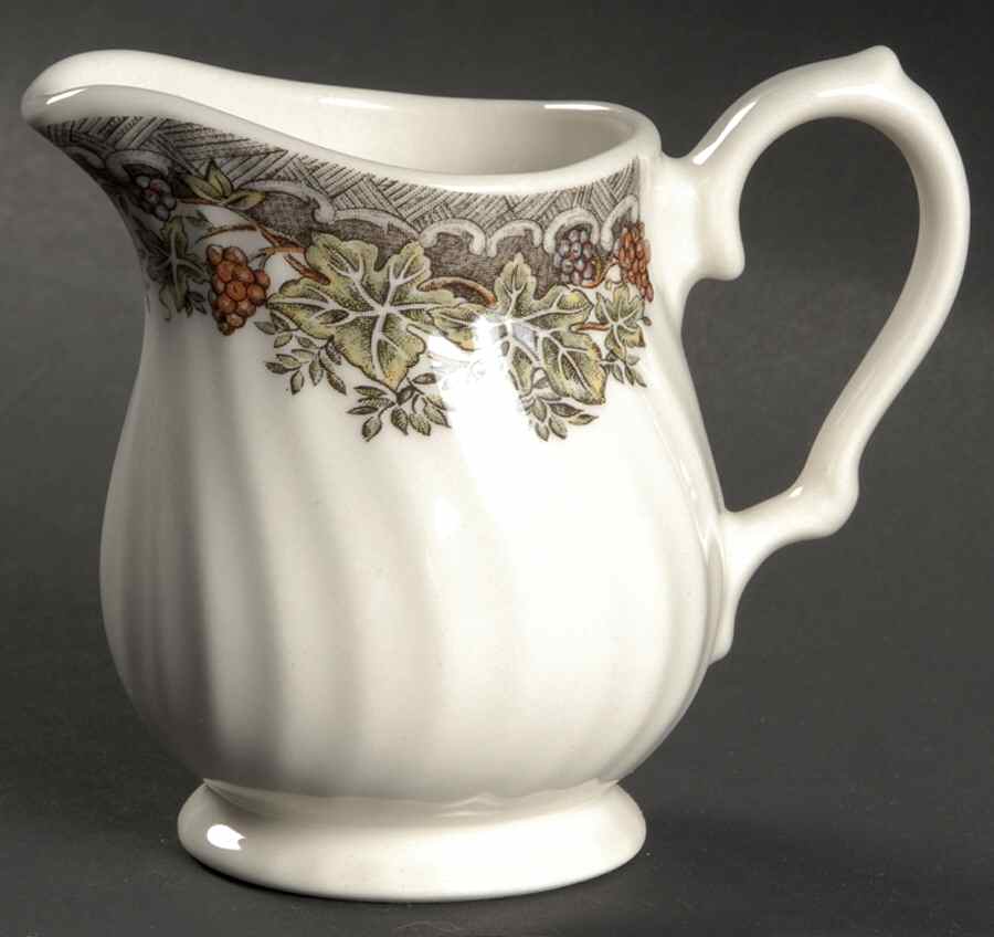 Seasons Greetings Multicolored Creamer by Queen's-1