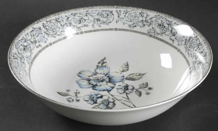 Jardinet 9" Round Vegetable Bowl by Queen's-1