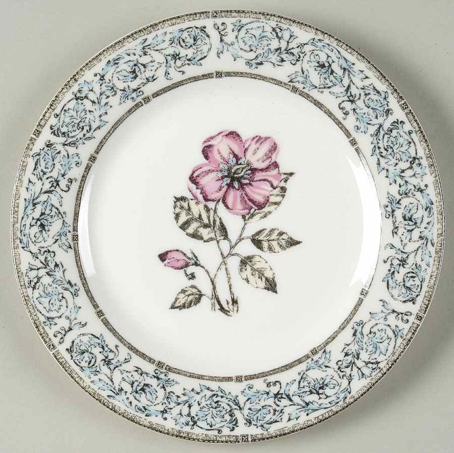 Jardinet Bread & Butter Plate by Queen's-1