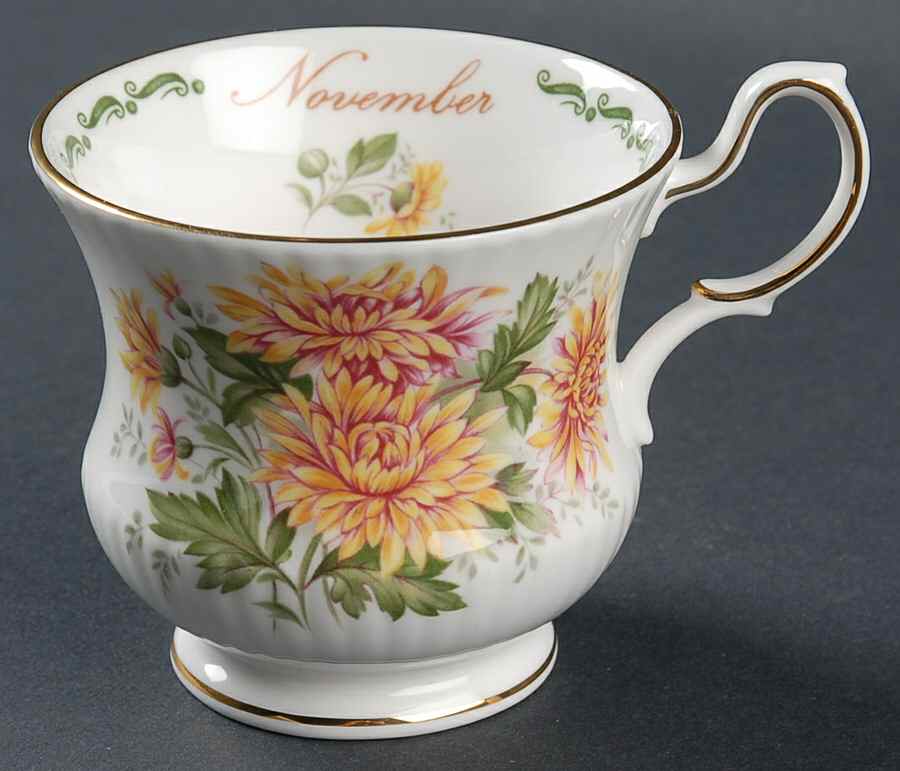 Flower of the Month Footed Cup by Queen's-1