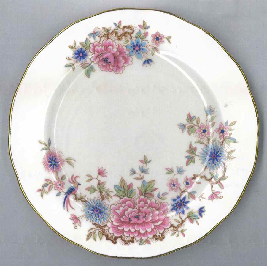 Paradise Garden Bread & Butter Plate by Queen Anne (England)-1