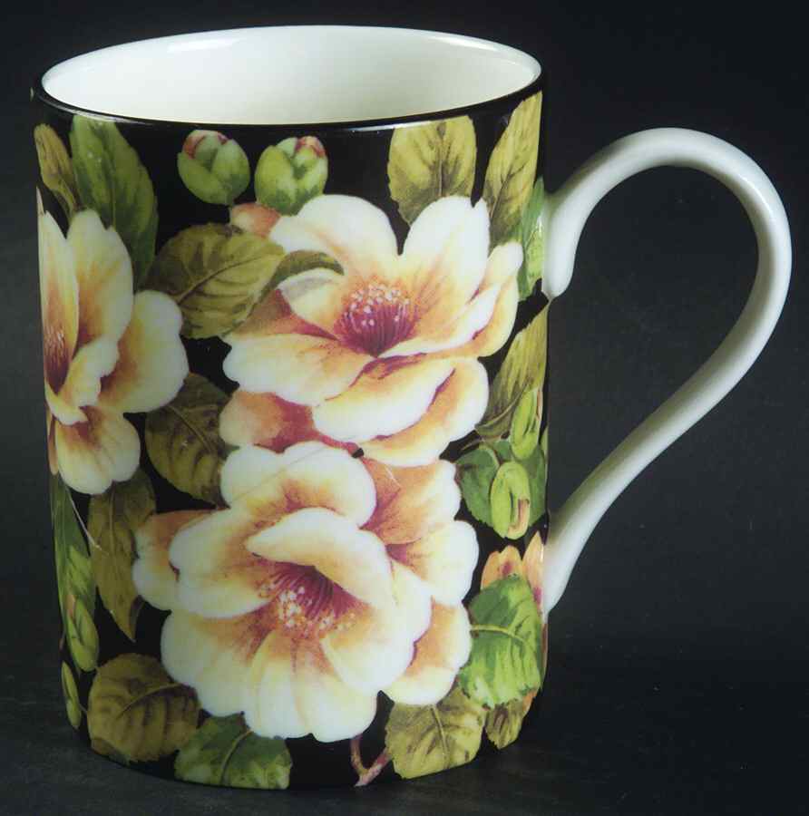 Midnight Bloom Mug by Queen's-1
