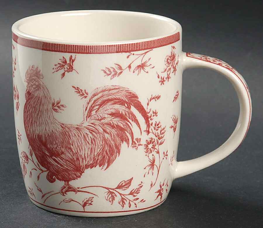Rooster Red Mug by Queen's-1