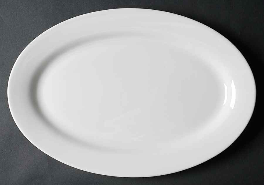 Serenity 14" Oval Serving Platter by Queen's-1
