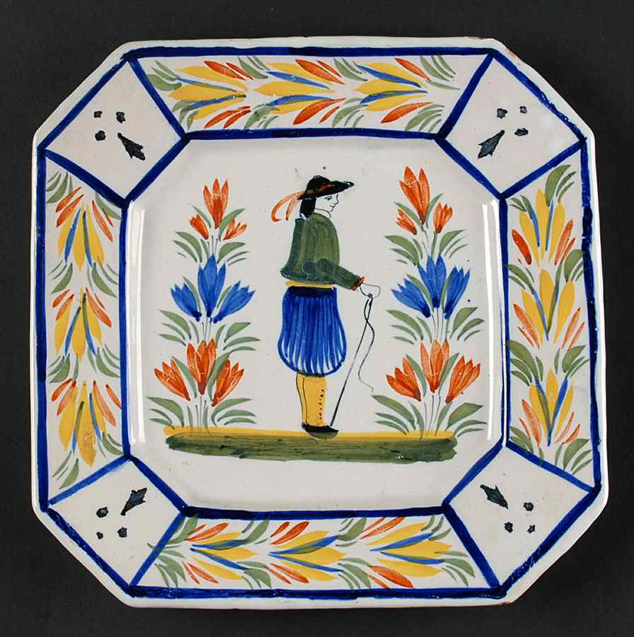 QUI66 Salad Plate by Quimper-1