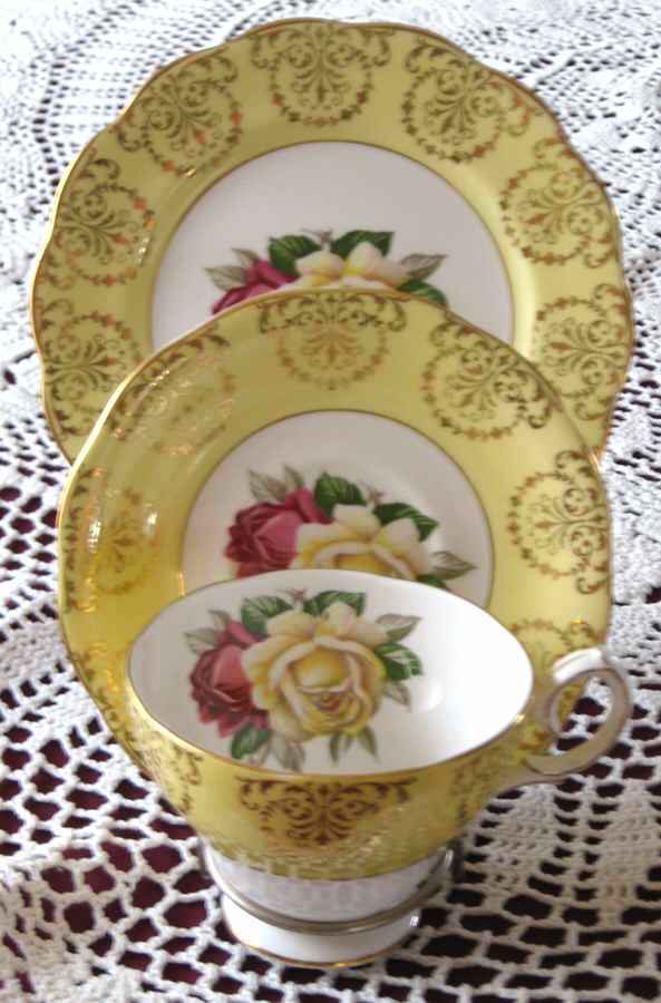 4893 Footed Cup & Saucer Set by Queen Anne (England)-1