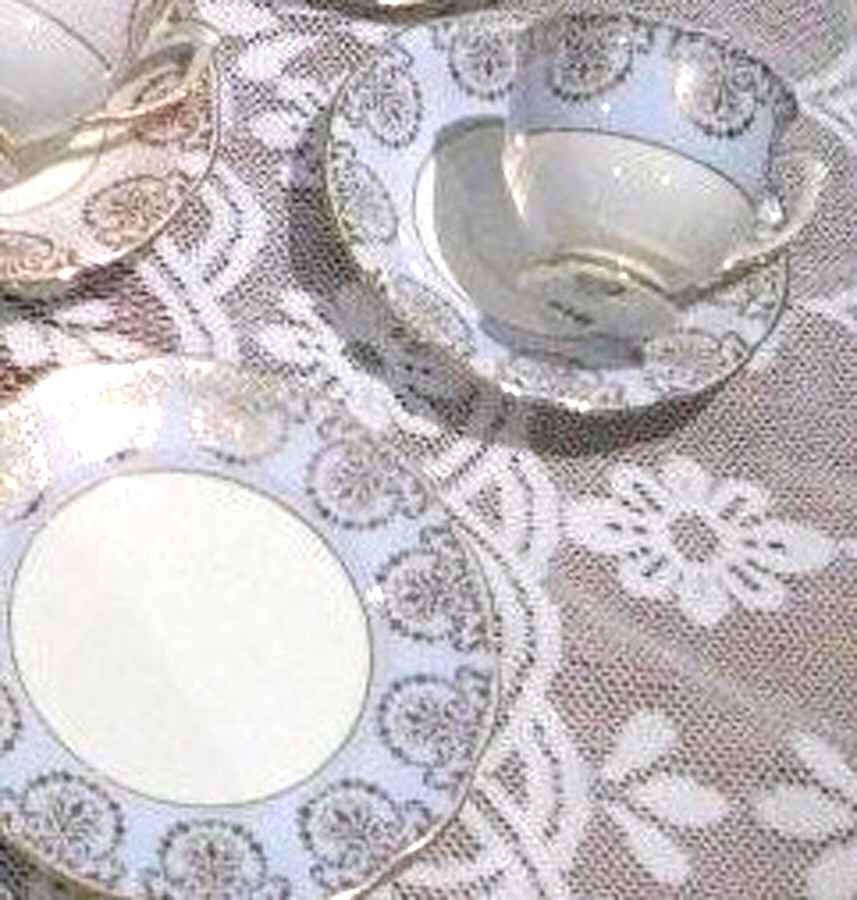 5095b Footed Cup & Saucer Set by Queen Anne (England)-1