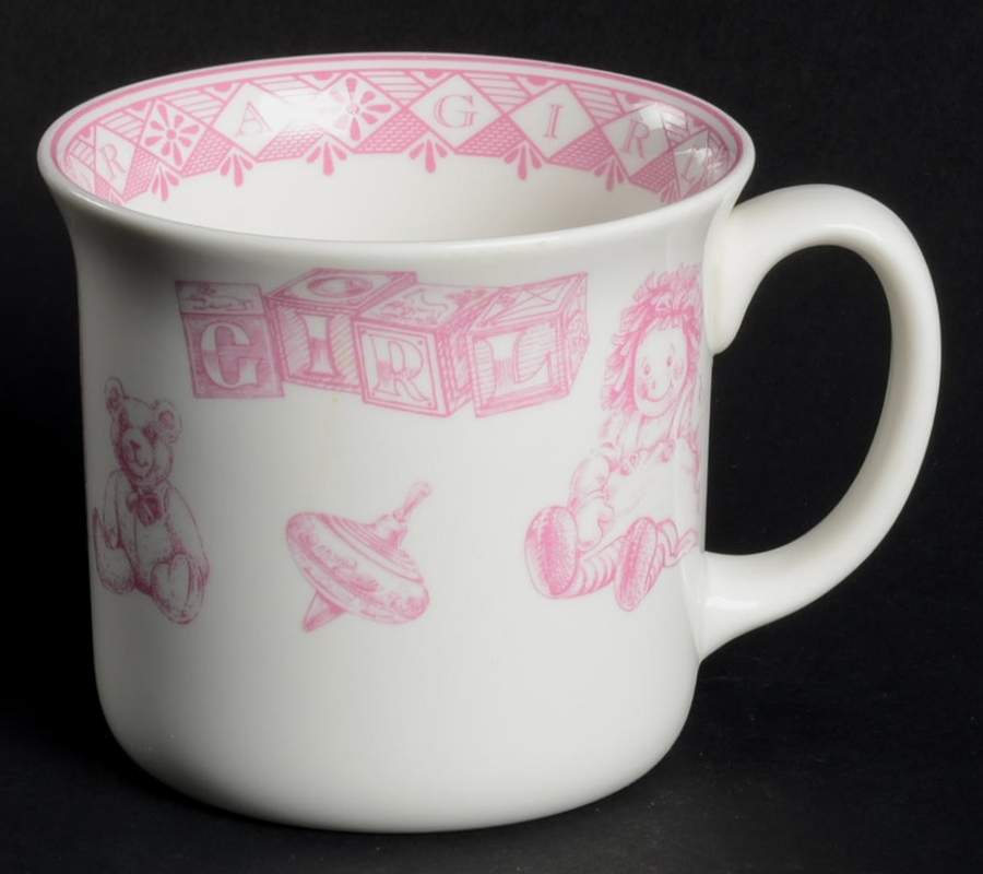 Gift for a Girl, A Child's Mug by Queen's-1