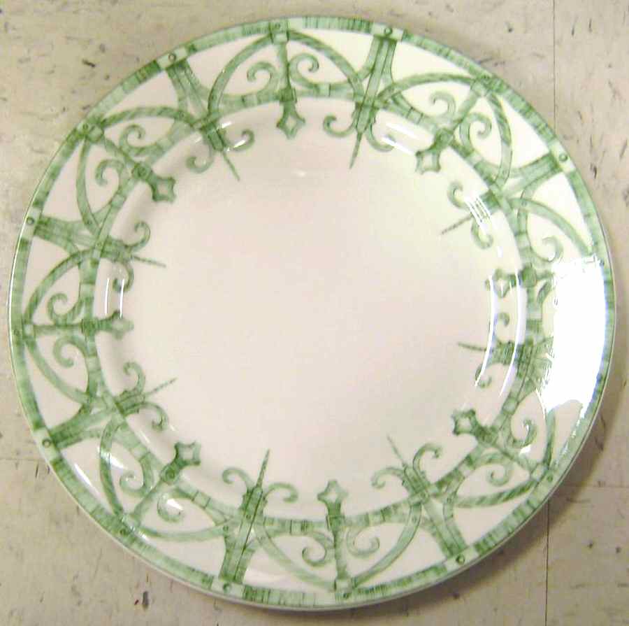 Garden Gate Dinner Plate by Queen's-1