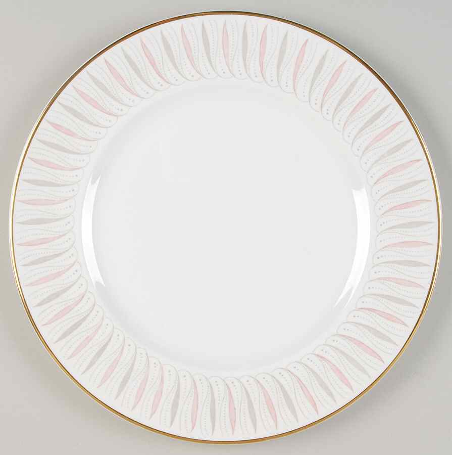 Caprice Pink Dinner Plate by Queen Anne (England)-1