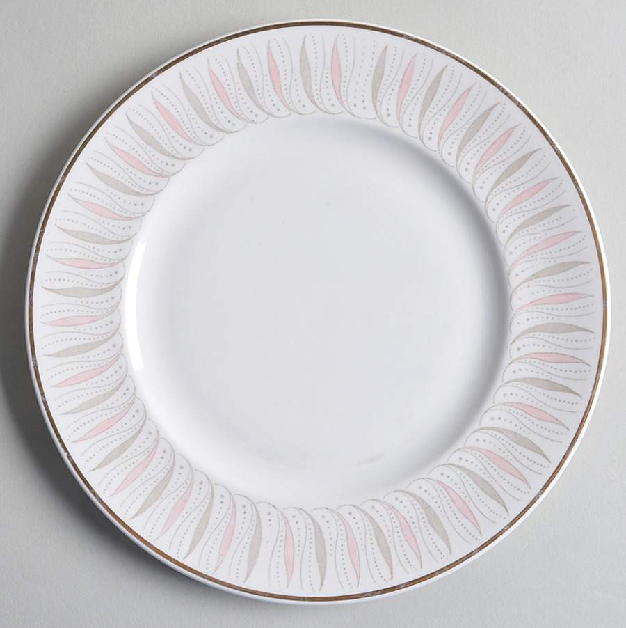 Caprice Pink Salad Plate by Queen Anne (England)-1