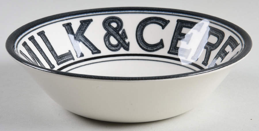 Hearty Breakfast Soup/Cereal Bowl by Queen's-1