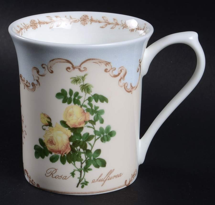 Redoute Roses Mug by Queen's-1