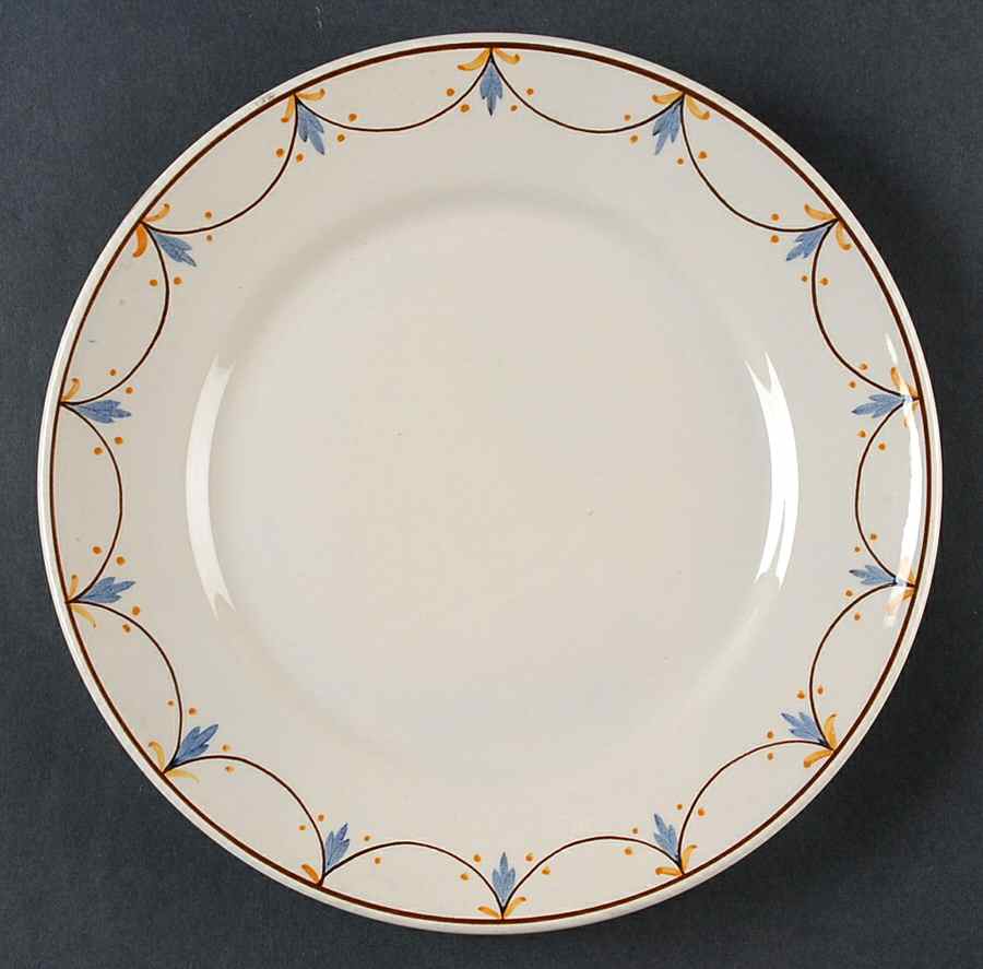 QUI72 Salad Plate by Quimper-1