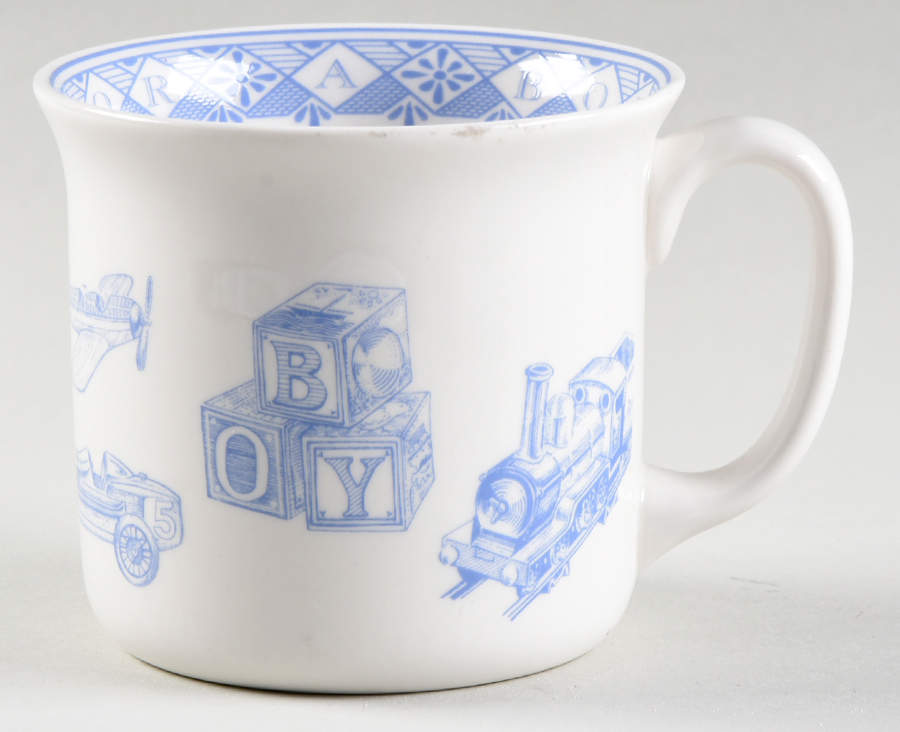 Gift for a Boy, A Child's Mug by Queen's-1
