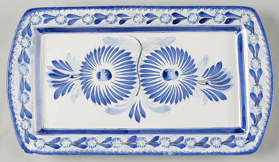 QUI77 Rectangular Tray by Quimper-1