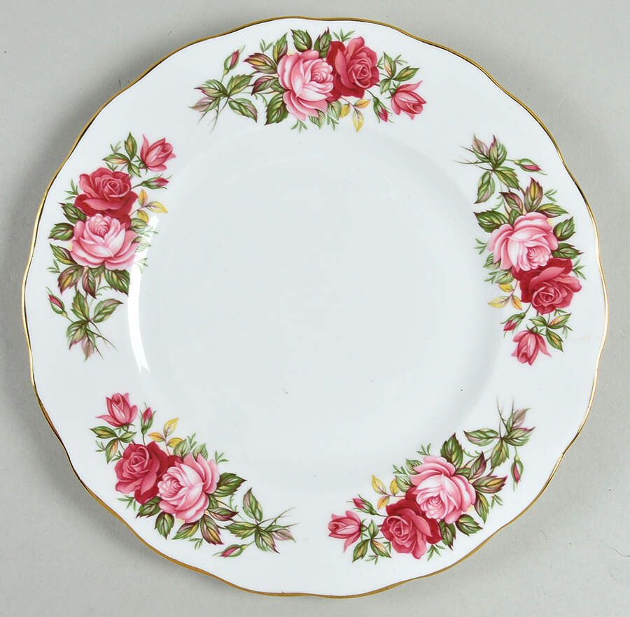 D179 Salad Plate by Queen Anne (England)-1