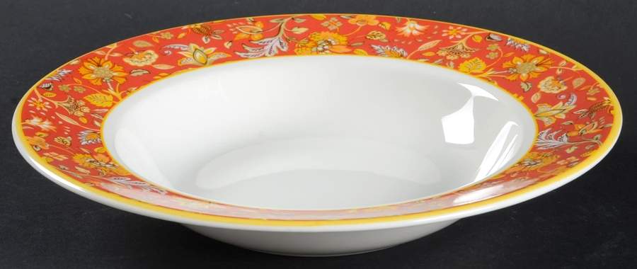 Provence Rim Soup Bowl by Queen's-1