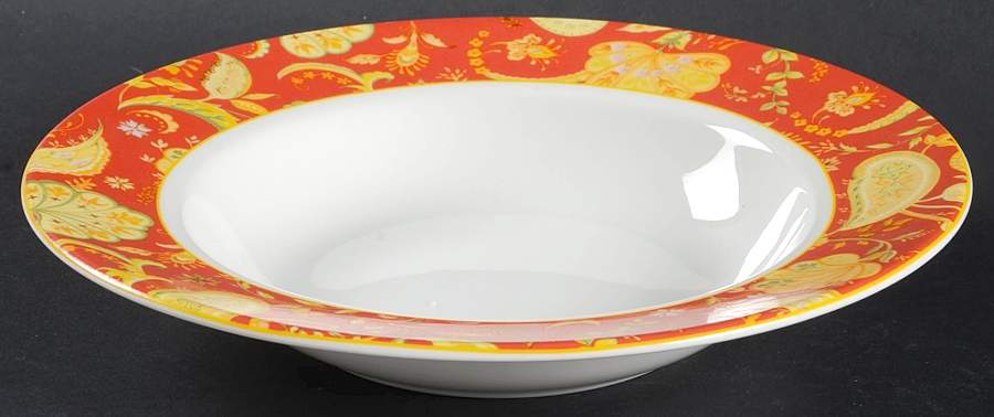 Provence Rim Soup Bowl by Queen's-1