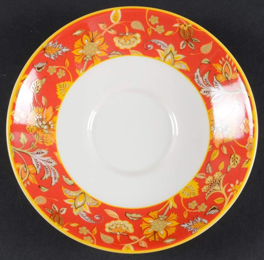 Provence Saucer for Footed Cup by Queen's-1