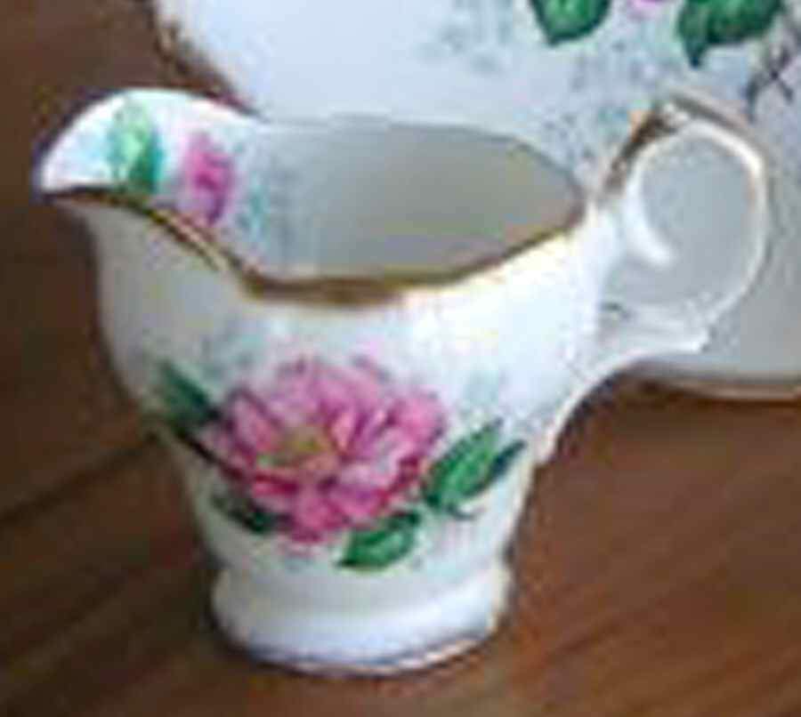 Camellia Creamer by Queen Anne (England)-1
