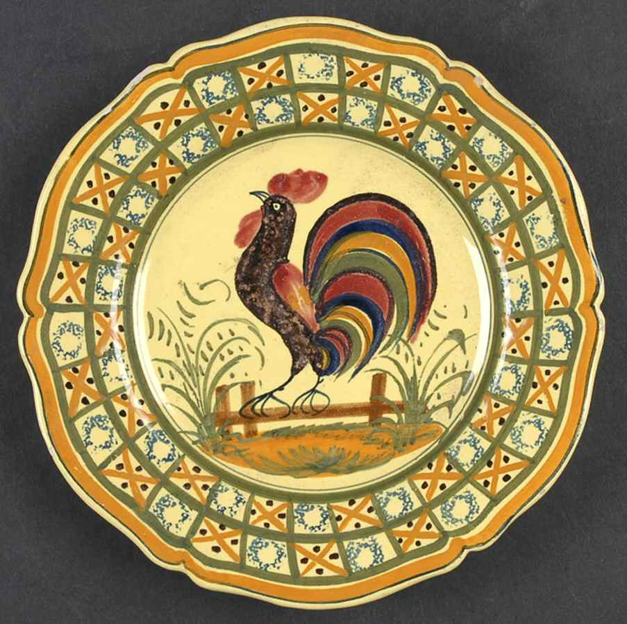 QUI81 Bread & Butter Plate by Quimper-1