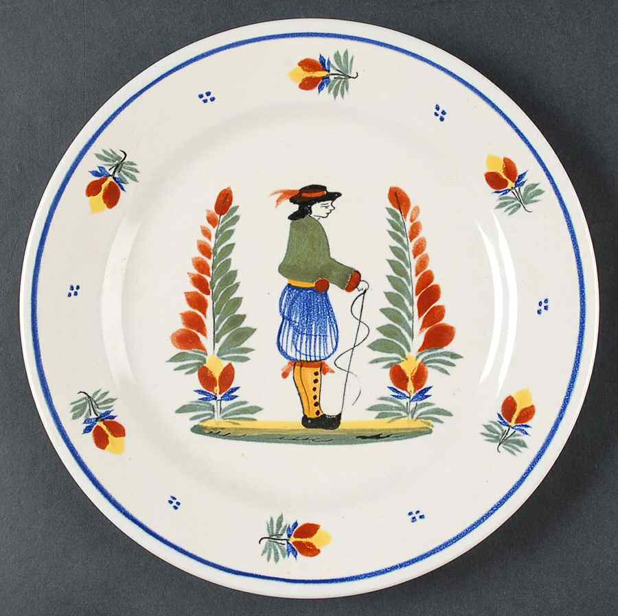 QUI83 Salad Plate by Quimper-1