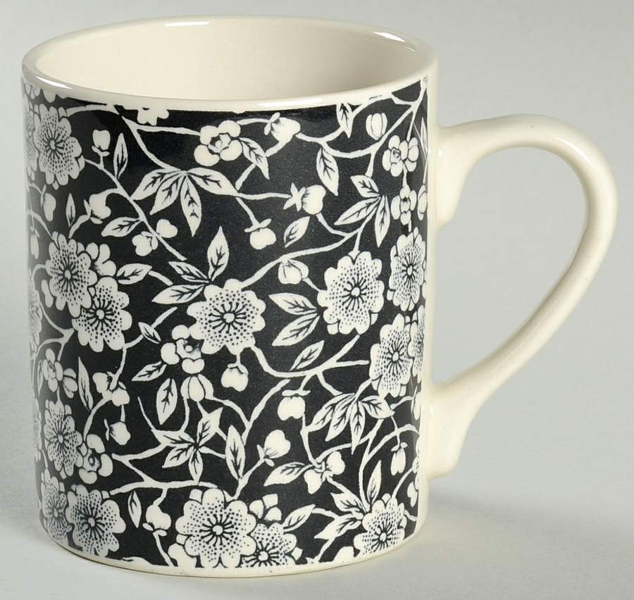 Calico Black Mug by Queen's-1