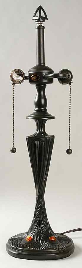 Prairie Pottery 18" Electric Lamp No Shade by Quoizel-1