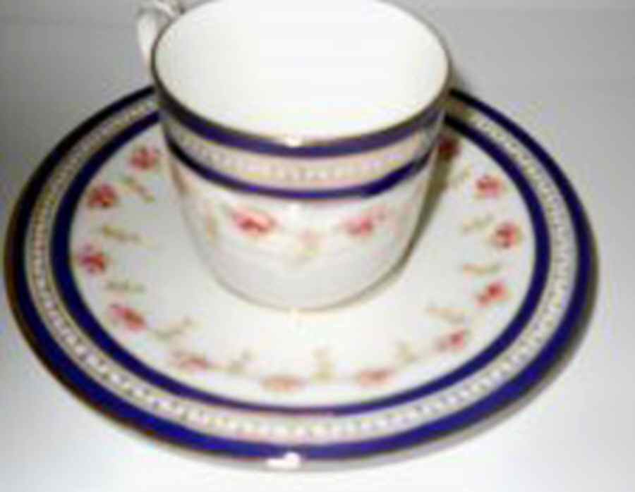 2707 Flat Cup & Saucer Set by Queen's-1