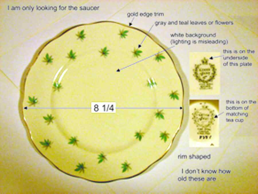 5351 Salad Plate by Queen Anne (England)-1