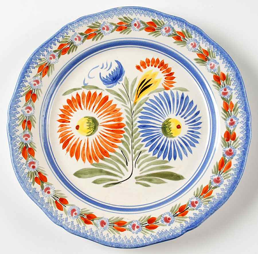 QUI86 Dinner Plate by Quimper-1