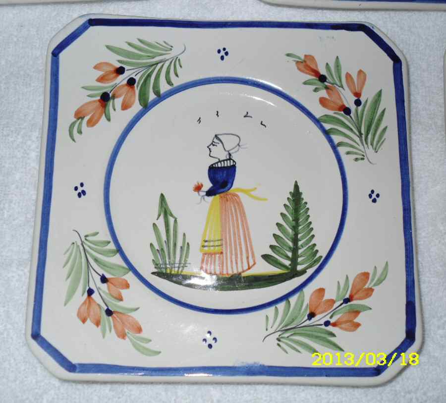 QUI91 Wall Plate by Quimper-1