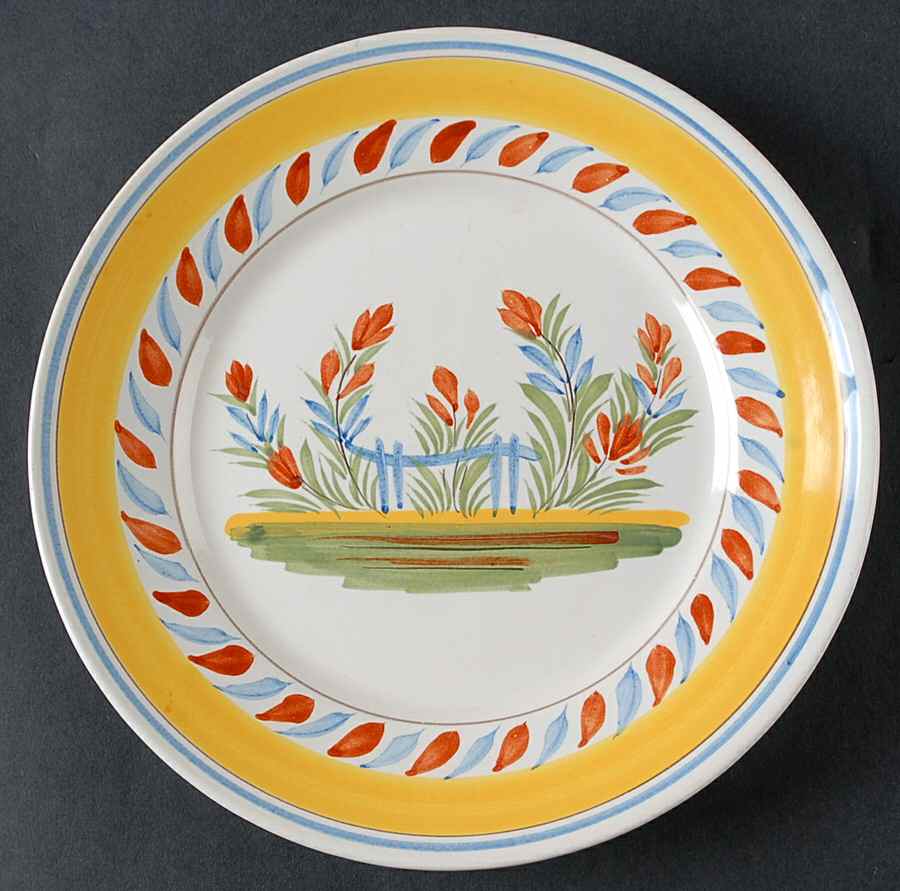 QUI92 Salad Plate by Quimper-1