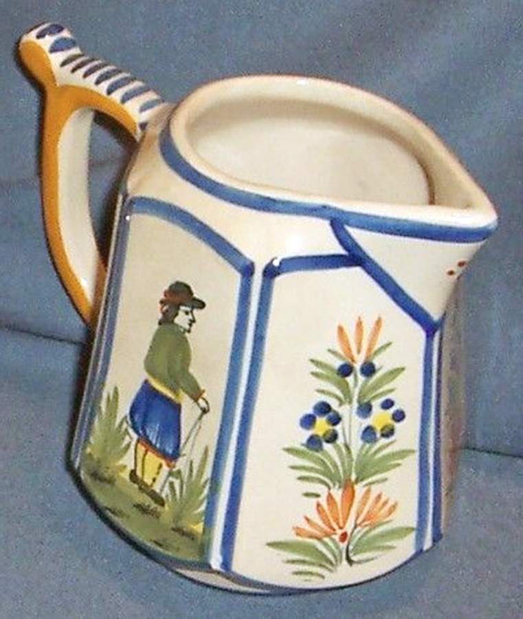 Henriot (Multisided) Creamer by Quimper-1