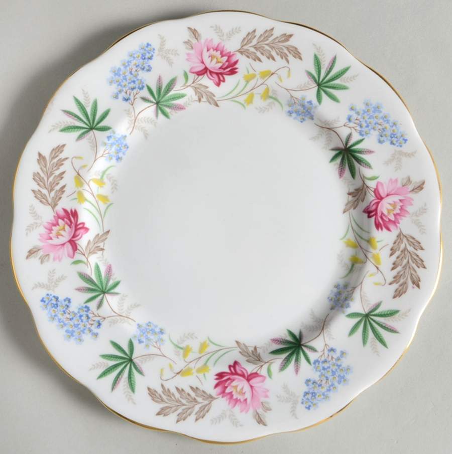 Verona Salad Plate by Queen Anne (England)-1